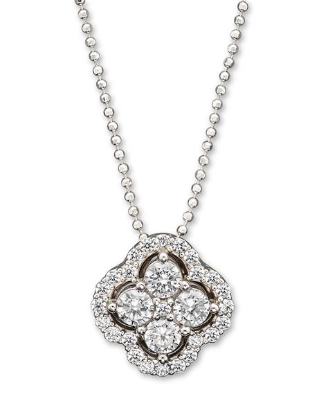 Diamond Cluster Pendant - Bloomingdale