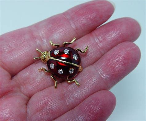 Diamond Ladybug - Etsy