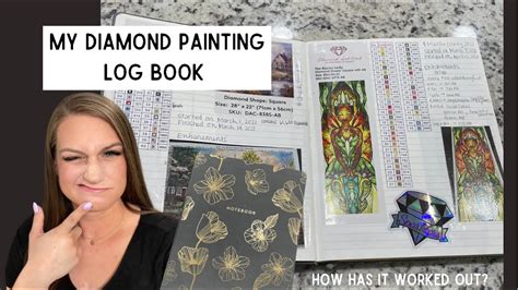 Diamond Painting Log Book! How I made my log book …