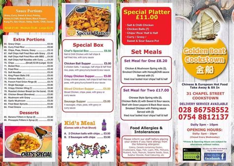 Diamond Palace - Take Away Meal Outlets in Cookstown BT80 …