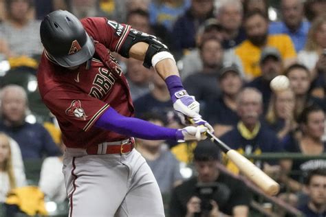 Diamondbacks erase early deficit again and beat Brewers 5-2 to sweep NL Wild Card Series