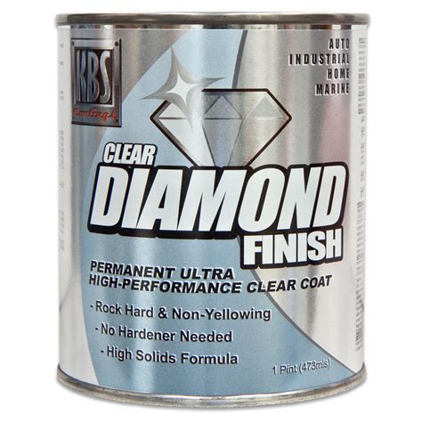 Diamondfinish Watercolor Clear Coat - 1 Pint, Coats up to …