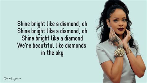 Diamonds rihanna lyrics. Things To Know About Diamonds rihanna lyrics. 