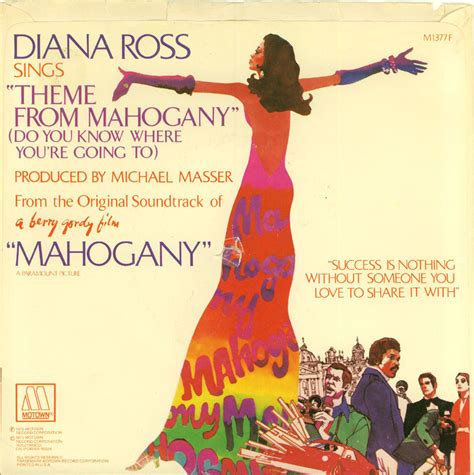 Diana Ross - Theme From Mahogany (Do You Know Where You