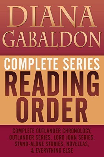 Read Online Diana Gabaldon Complete Series Reading Order By Readers Friend