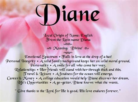 Diane - Meaning Of Diane, What Does Diane Mean?