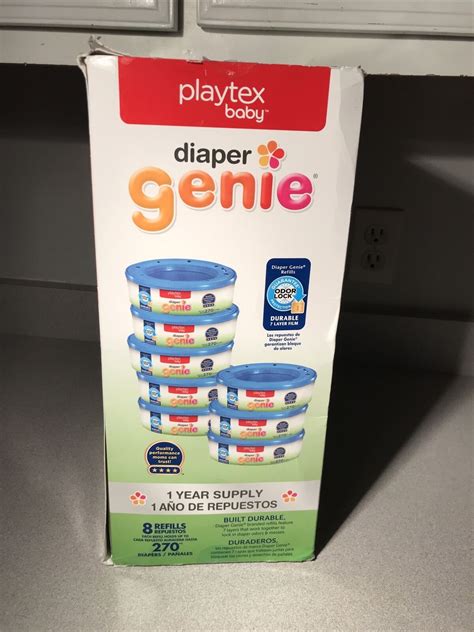 Diaper Genie Refill Bags Fresh Scent 270 Count (8-Pack ... - eBay