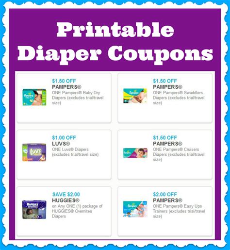 Diaper coupons. Jandbathome.com doesn't just carry adult incontinence supplies; we have baby diapers from premium brands like Luvs, Huggies, and many more. 
