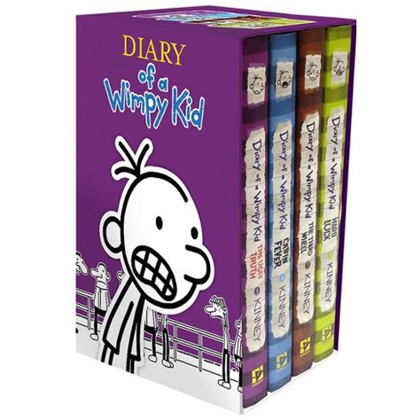 Diary Of A Wimpy Kid Box Of Books 5 8 - pdfneed.com