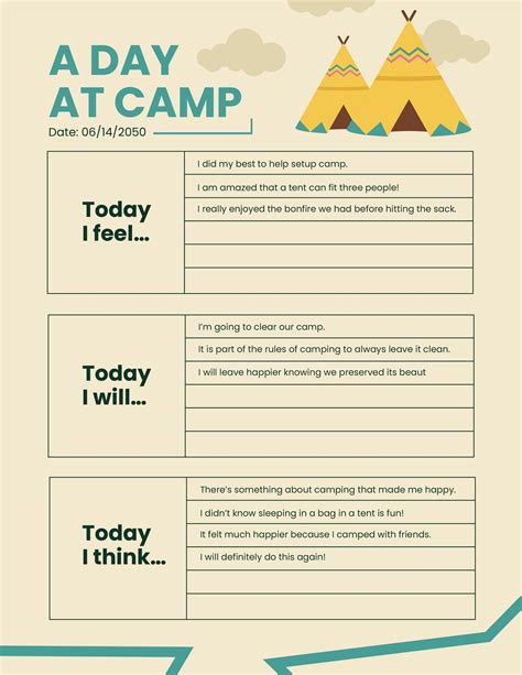 Diary Template in Word FREE Download