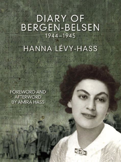 Read Online Diary Of Bergenbelsen 19441945 By Hanna Lvyhass