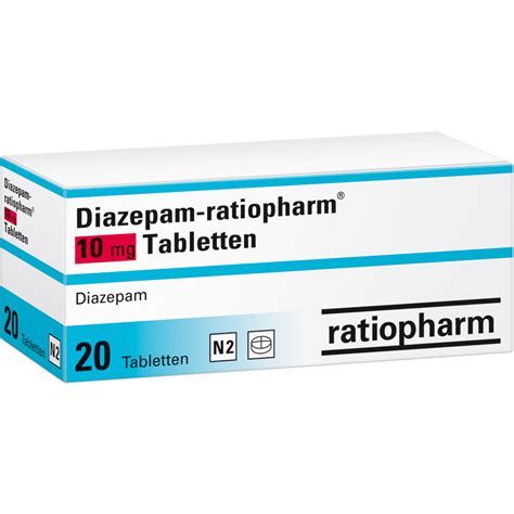 Diazepam-ratiopharm 10 mg Tabletten (50 St) kaufen