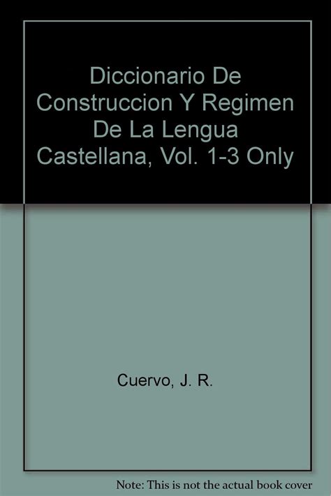 Diccionario de construccio n y re gimen de la lengua castellana por r. - Inspection form for manual pallet jack.