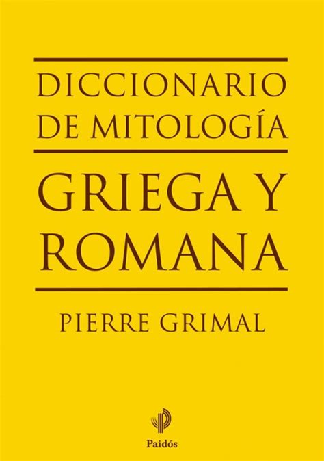 Diccionario de mitologia griega y romana. - Diccionario de mitologia griega y romana.