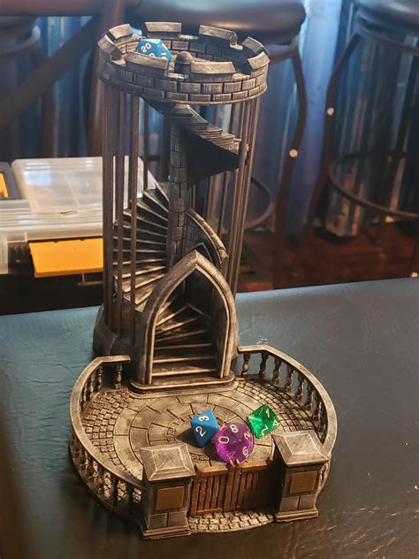 Dice Tower 3d Print File