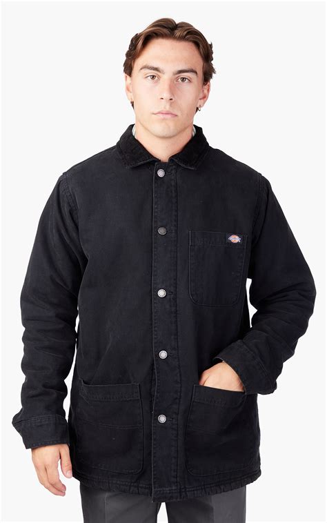 Dickies Duck Canvas Chore Coat Jacket Free Delivery* Surfdome UK