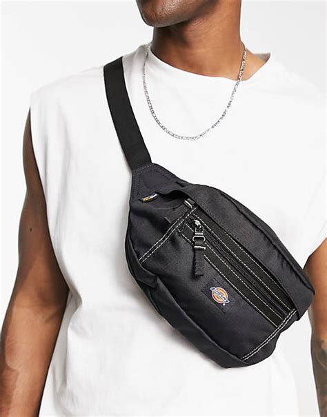 Dickies High Island bum bag in black ASOS