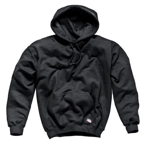 Dickies SH11300 BK L Size Large Hooded Sweat Shirt - Black