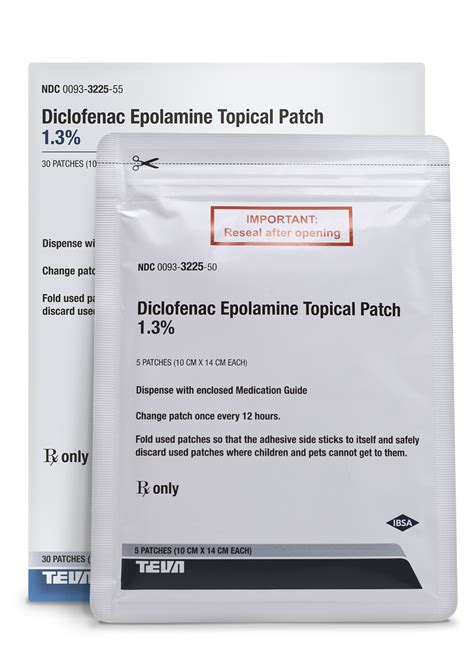 Diclofenac Epolamine Topical Patch 1 3 Price