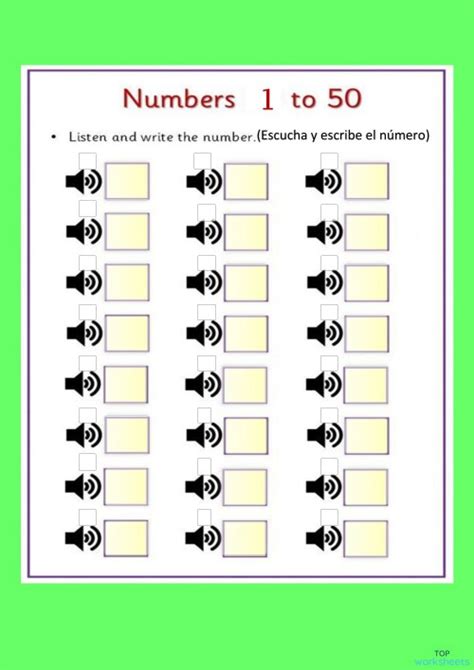 Dictation: Numbers 2 Listening EnglishClub