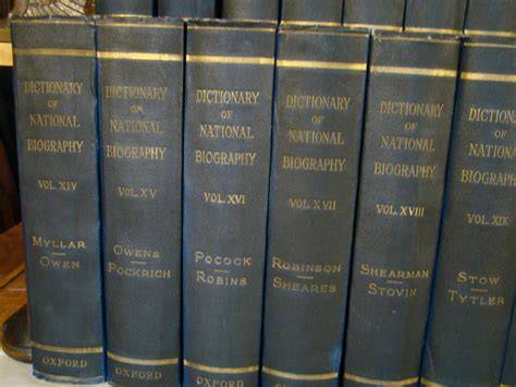 Dictionary of National Biography,