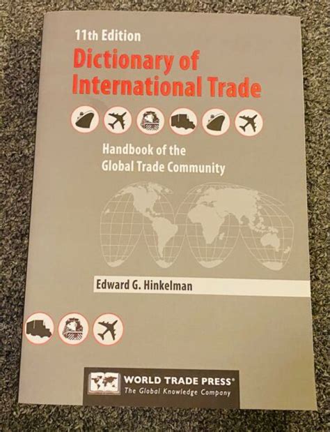 Dictionary of international trade handbook of the global trade community includes 12 key appendices. - Dizionario dei pittori dal rinnovamento delle belle arti fino al 1800.
