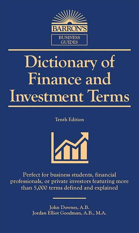 Read Online Dictionary Of Finance And Investment Terms By John Downes