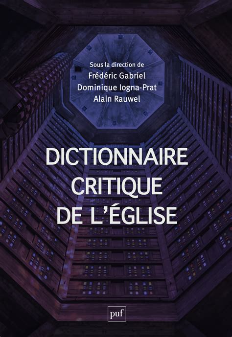 Dictionnaire critique de l