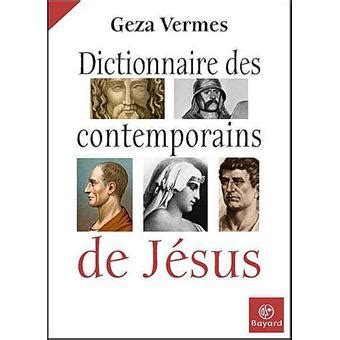 Dictionnaire des contemporains de jesus