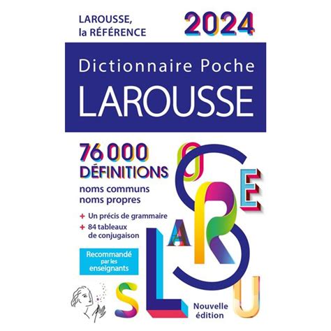 Les dictionnaires Larousse accessibles gratuitement : monolingue et bilingues (français, anglais, allemand, espagnol, italien, arabe et chinois), ...