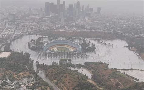 Did Dodger Stadium flood? Was a shark on the 405? Hurricane Hilary images debunked