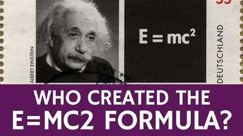 Did Einstein discover E = mc2? – Physics World