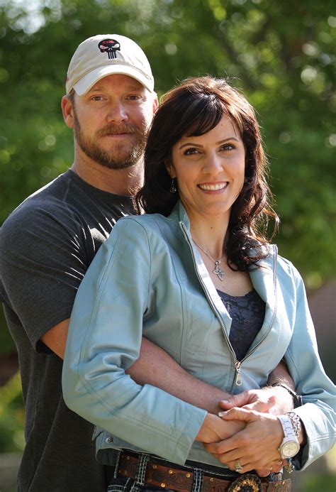 Chris Kyle and his wife Taya married before his first tour. Ruling: Fact. Chris and Taya met just after Chris joined the SEALs, and she did, indeed, throw up the night they first met at a bar ...