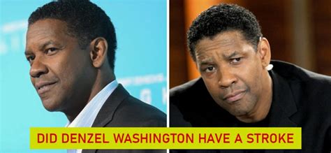 Did denzel washington have a stroke. Denzel Washington (born December 28, 1954, Mount Vernon, New York, U.S.) is an American actor celebrated for his engaging and powerful performances.Throughout his career he was regularly praised by critics, and his consistent success at the box office helped to dispel the perception that African American actors could not draw mainstream white audiences. 