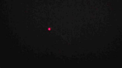 Did you see those red dots in the sky Tuesday night?