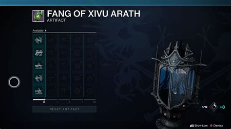 Didnt get Fang of Xivu Arath Artifact : destiny2 - reddit