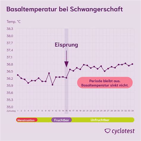 Die Basaltemperatur zur Diagnose einer …