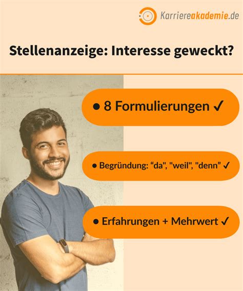 
Die Stellenausschreibung hat mein Interesse geweckt