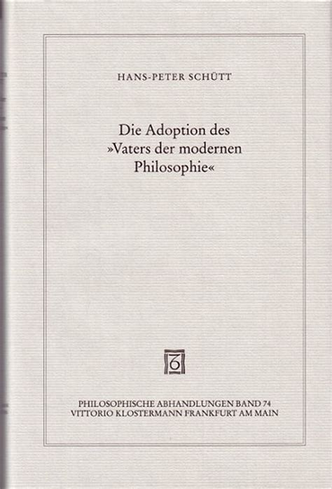 Die adoption des vaters der modernen philosophie. - A guide to prayer for all who walk with god by john s mogabgab.