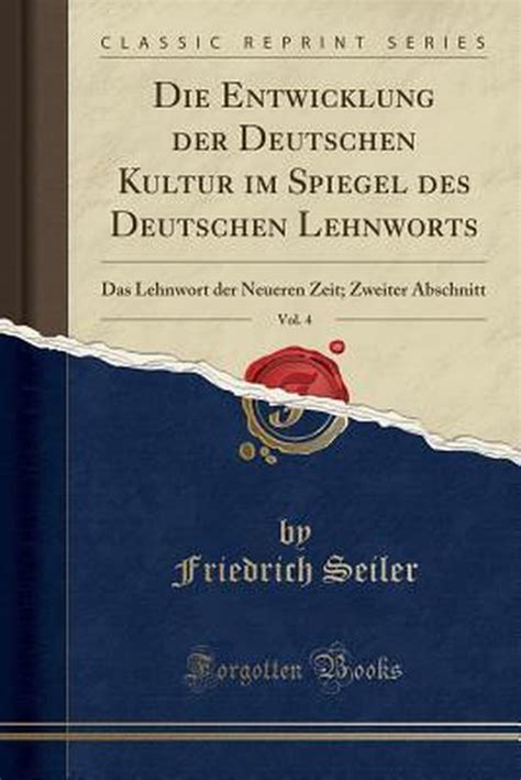 Die entwicklung der deutschen kultur im spiegel des deutschen lehnworts. - Textbook gce o level biology matters.