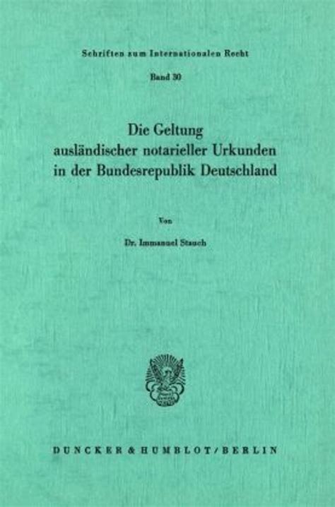 Die geltung ausländischer notarieller urkunden in der bundesrepublik deutschland. - 5 foot howse bush hog manual.