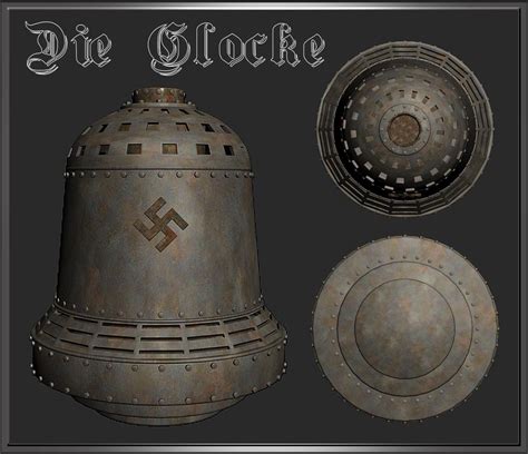Die glocke. La Die Glocke ("La campana", en alemán) fue supuestamente una máquina de guerra oculta que los alemanes construyeron con el objetivo de ganar la Segunda Guerra Mundial a las tropas aliadas en el ... 