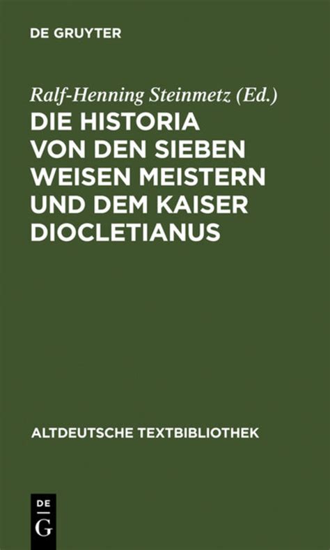 Die historia von den sieben weisen meistern und dem kaiser diocletianus. - Download manual samsung galaxy y pro duos.