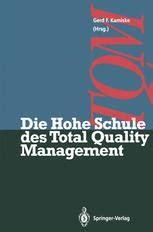 Die hohe schule des total quality management. - Cartas de herculano publicadas em o instituto.