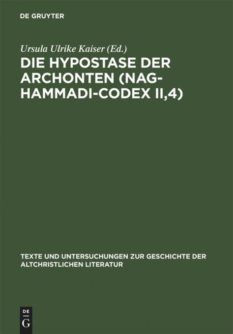 Die hypostase der archonten (nag hammadi codex ii, 4). - Suzuki vitara escudo 1998 2005 service repair manual.