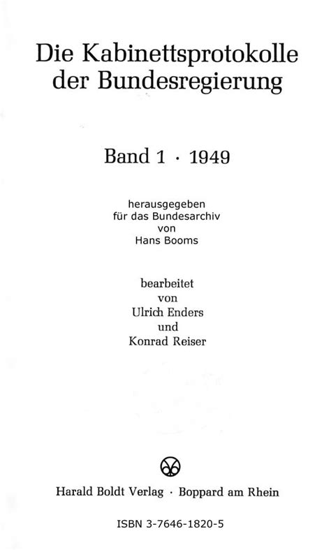 Die kabinettsprotokolle der landesregierung von nordrhein westfalen, 1946 bis 1950. - Handbook of the 10 inch b l gun land service.