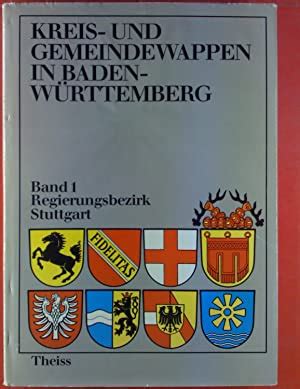 Die kreis  und gemeindewappen im regierungsbezirk stuttgart. - Bibliographie annotée des ouvrages relatifs à montaigne publiés entre 1976 et 1985.