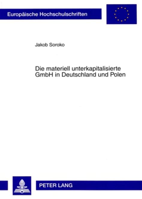 Die materiell unterkapitalisierte gmbh in deutschland und polen. - Manuale di ingegneria elettrica di base.