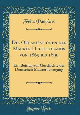 Die organisationen der maurer deutschlands von 1869 bis 1899: ein beitrag. - Numerical methods for engineers solution manual 6e.