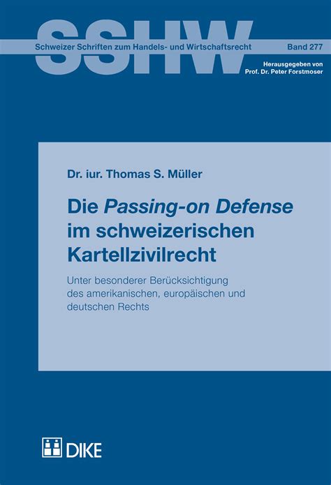 Die passing on defense im schweizerischen kartellzivilrecht. - Israel, europa und der neue antisemitismus.